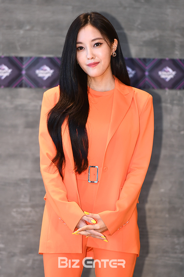 ▲효민(사진=고아라 기자 iknow@)