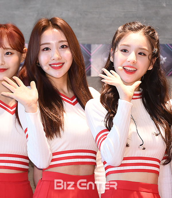 ▲이달의 소녀 이브, 희진(사진=고아라 기자 iknow@)