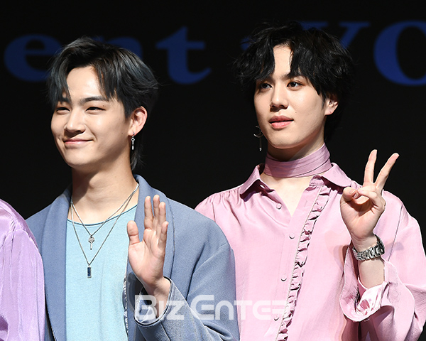 ▲갓세븐 JB, 유겸(사진=고아라 기자 iknow@)