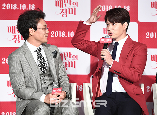 ▲김인권, 정상훈(사진=고아라 기자 iknow@)