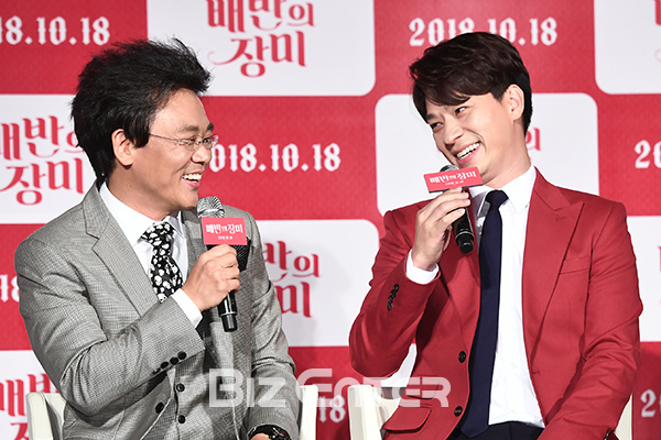 ▲김인권, 정상훈(사진=고아라 기자 iknow@)