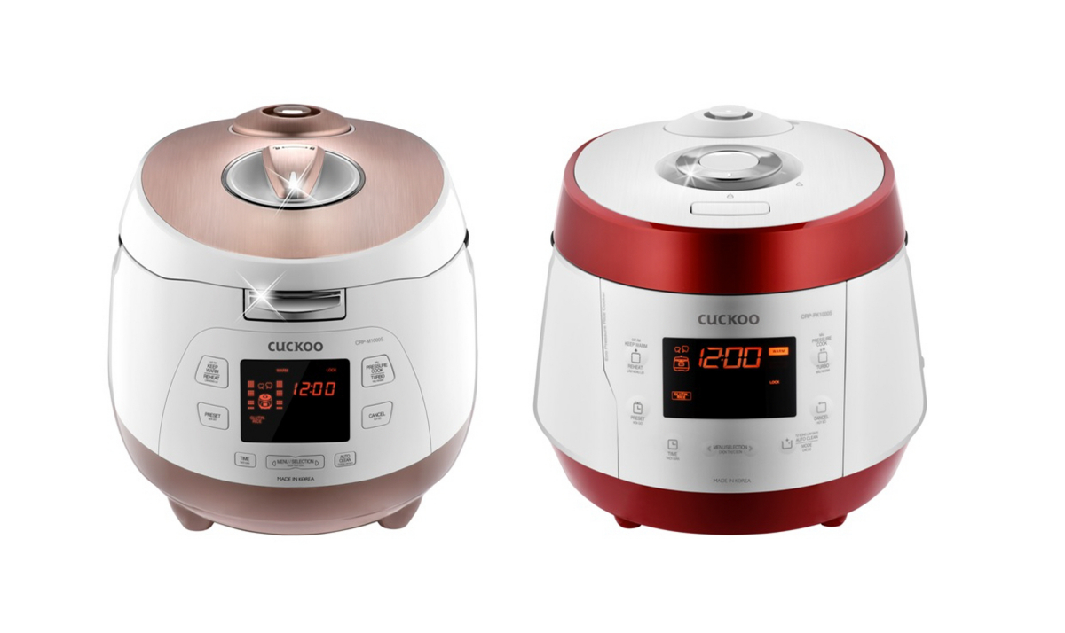 ▲ 베트남 전용 압력 밥솥 2종(CRP-M1000S, CRP-PK1000S)(사진제공=쿠쿠)