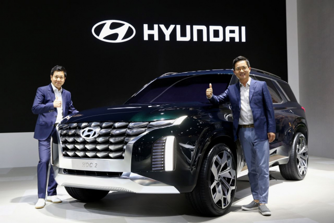 ▲현대차는 4분기에 대형 SUV 시장에 다시 도전장을 던진다. 사진은 새 모델의 밑그림이 된 그랜드마스터 콘셉트의 모습. (사진제공=현대차)