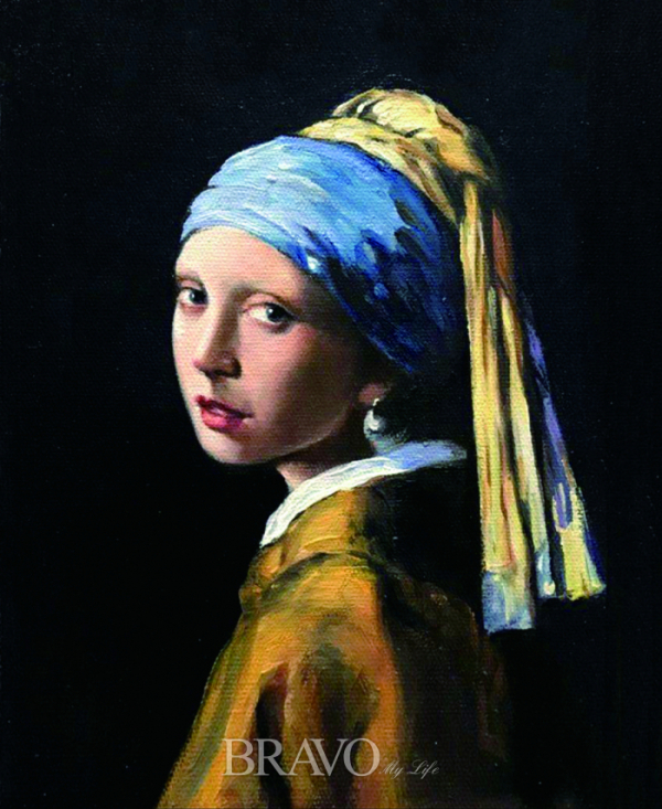 ▲진주 귀고리를 한 소녀(Girl with Pearl Earring) Johannes Vermeer(1632~1675) Oil on canvus, 45.5×39㎝
