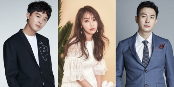 (사진=점프엔터테인먼트(연우진), 스타캠프202(정유미), 프레인TPC(박용우) 제공)