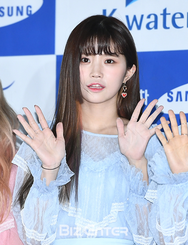 ▲프로미스나인 송하영(사진=고아라 기자 iknow@)