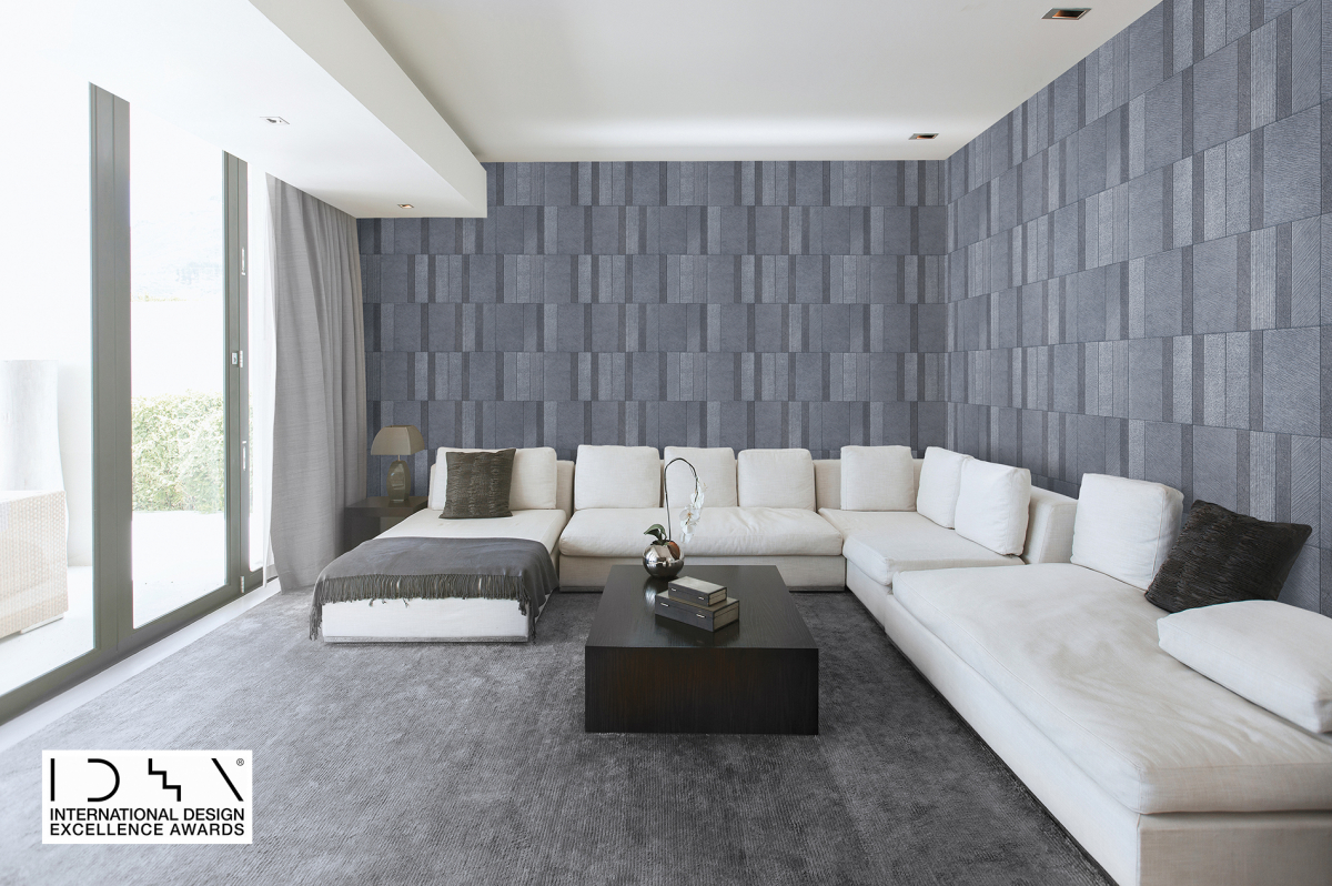 ▲LG하우시스 지인벽지 디아망이 시공된 공간 모습(사진 제공=LG하우시스)