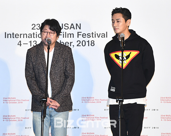 ▲김윤석, 주지훈(사진=고아라 기자 iknow@)