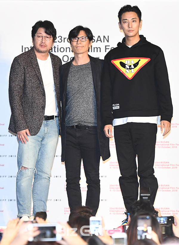 ▲김윤석, 김태균, 주지훈(사진=고아라 기자 iknow@)
