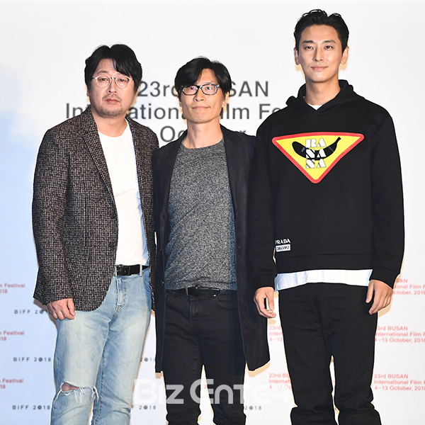 ▲김윤석, 김태균, 주지훈(사진=고아라 기자 iknow@)