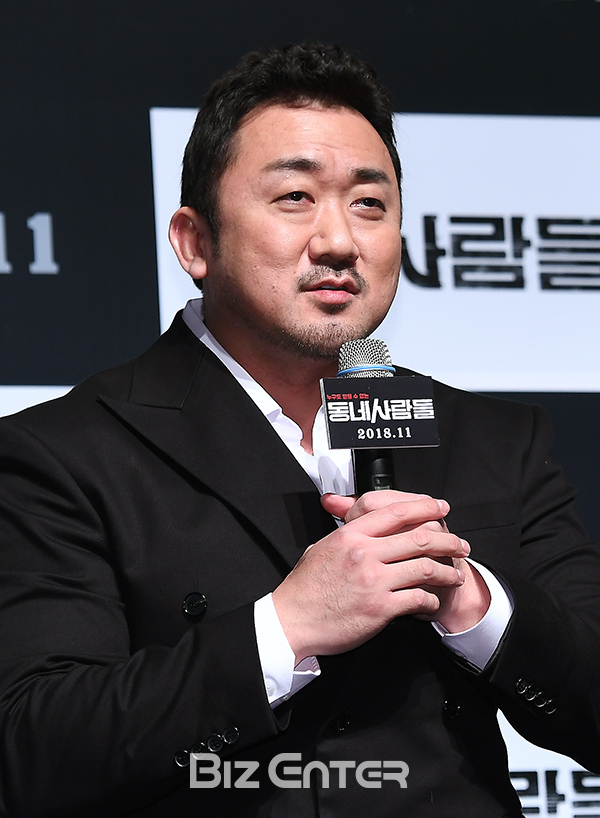 ▲마동석(사진=고아라 기자 iknow@)