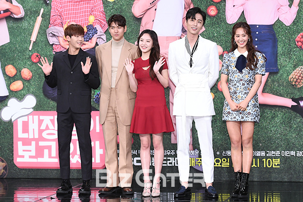 ▲이민혁, 김현준, 이열음, 신동욱, 권유리(사진=고아라 기자 iknow@)