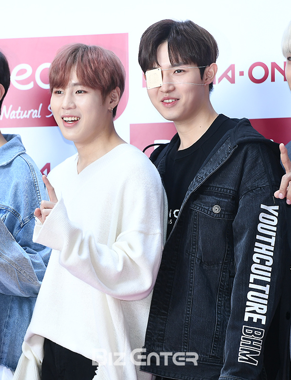 ▲워너원 하성운, 김재환(사진=고아라 기자 iknow@)