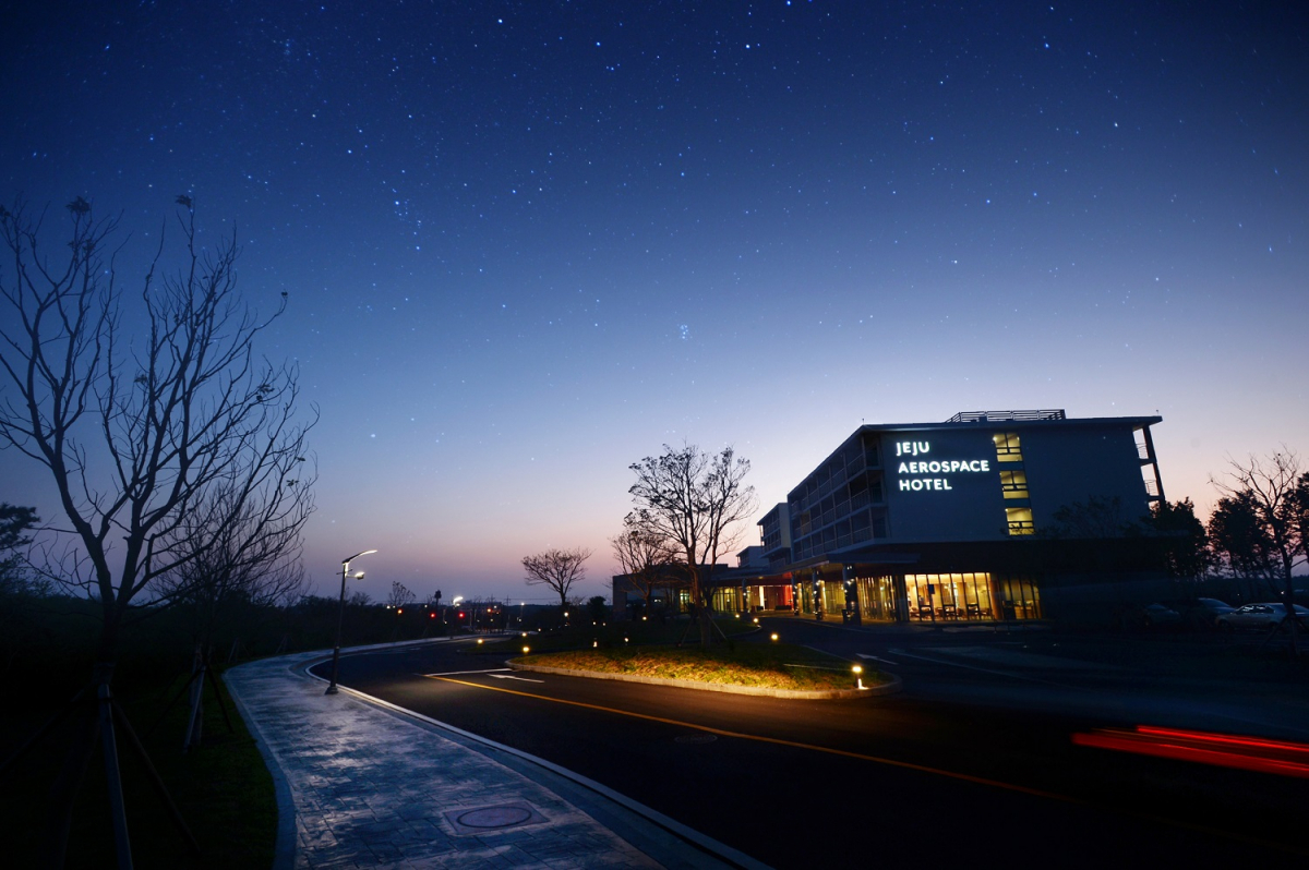▲제주항공우주호텔 전경.