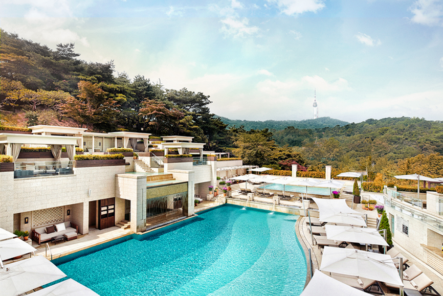 ▲서울신라호텔 어번아일랜드 단풍.(사진제공=신라호텔)