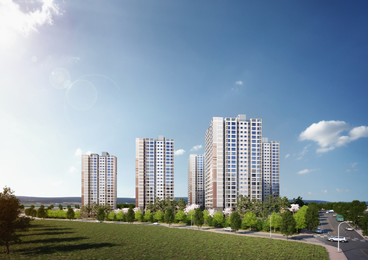 ▲HDC현대산업개발 여주IPARK 투시도. 사진제공 HDC현대산업개발
