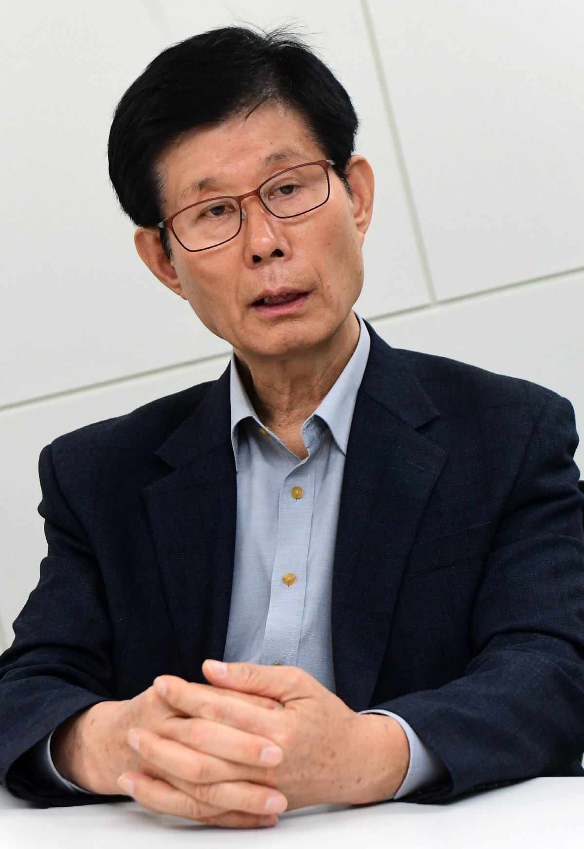 ▲경기도 정신질환 환자 가족 대표 김진일 23일 서울 동작구 서울여성플라자에서 이투데이와 인터뷰를 하고 있다. 고이란 기자 photoeran@