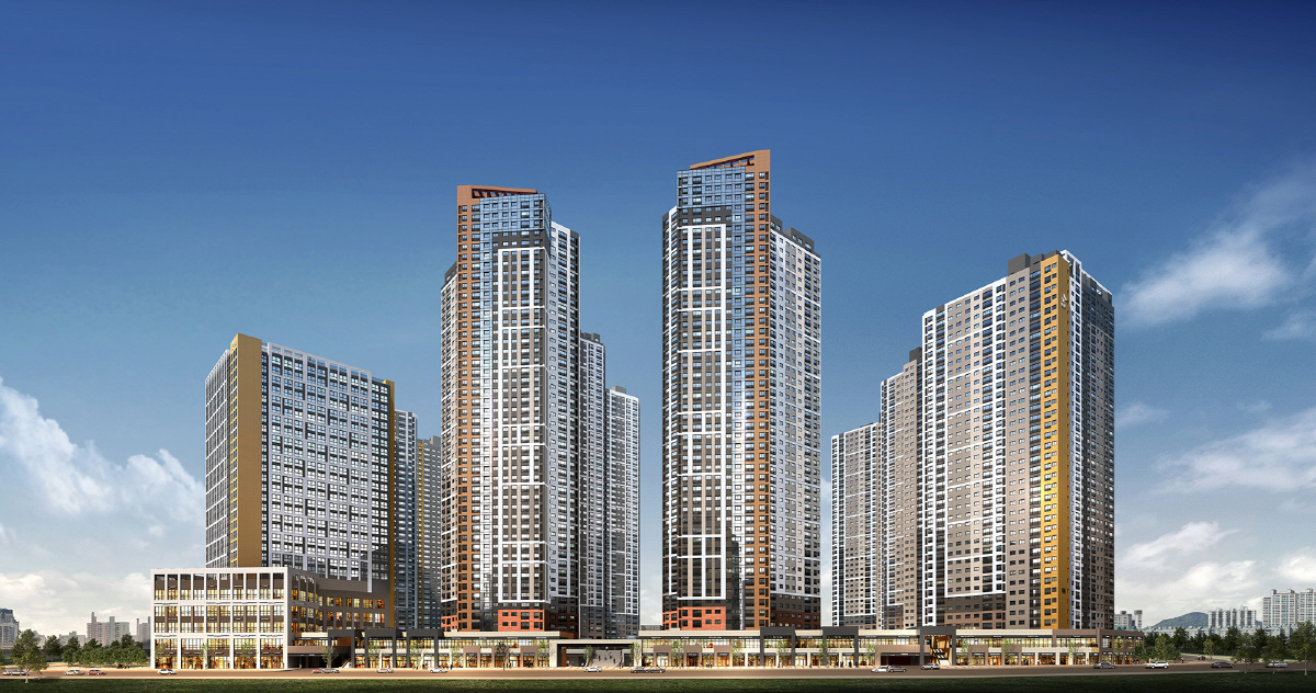 ▲SK건설 루원시티 SK리더스뷰 투시도. 사진제공 SK건설