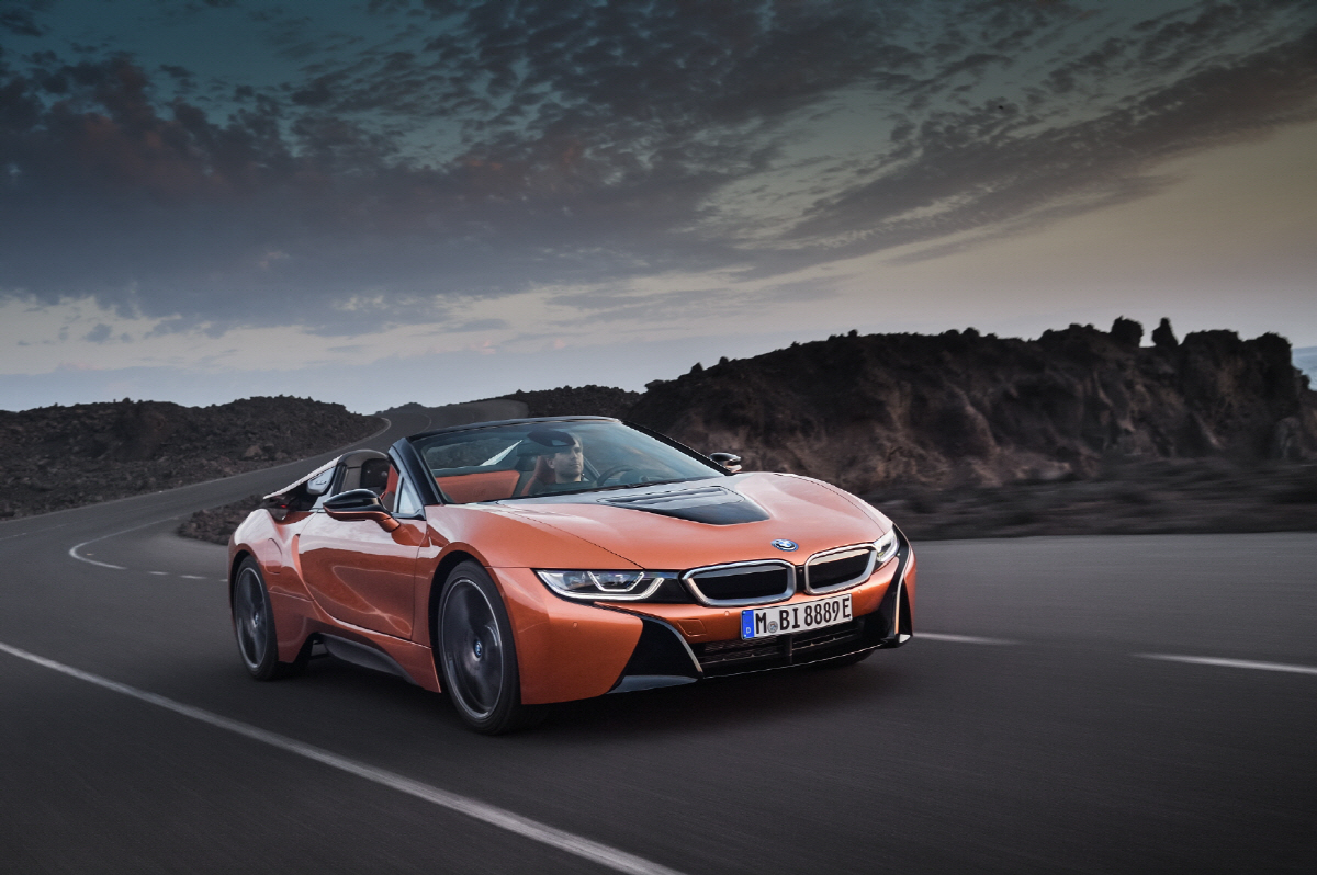 ▲BMW i8 로드스터.