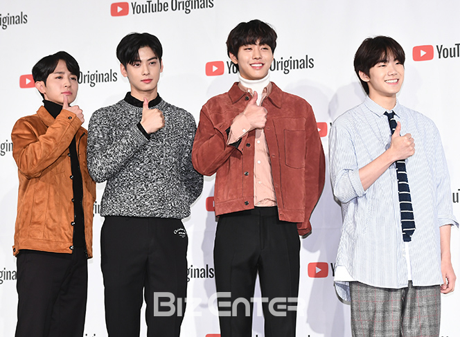 ▲정유안, 차은우, 안효섭, 방재민(사진=고아라 기자 iknow@)