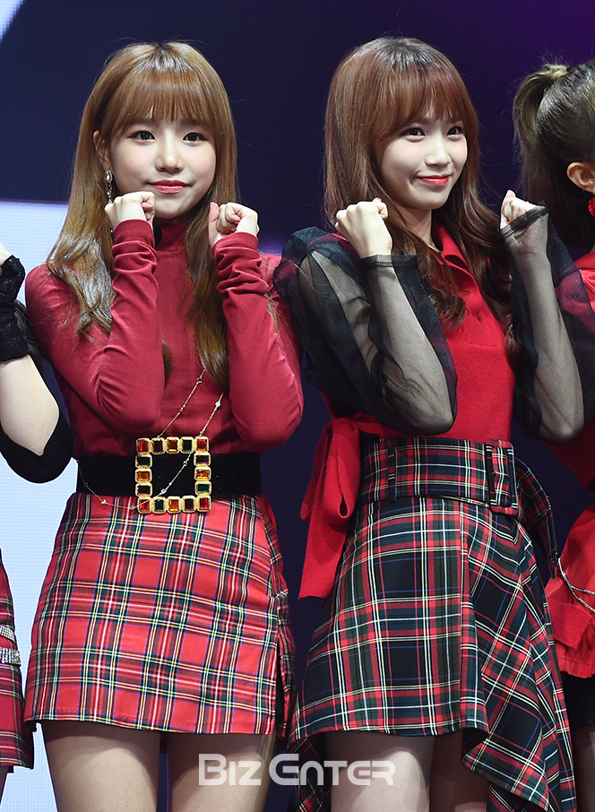 ▲아이즈원 조유리, 김채원(사진=고아라 기자 iknow@)