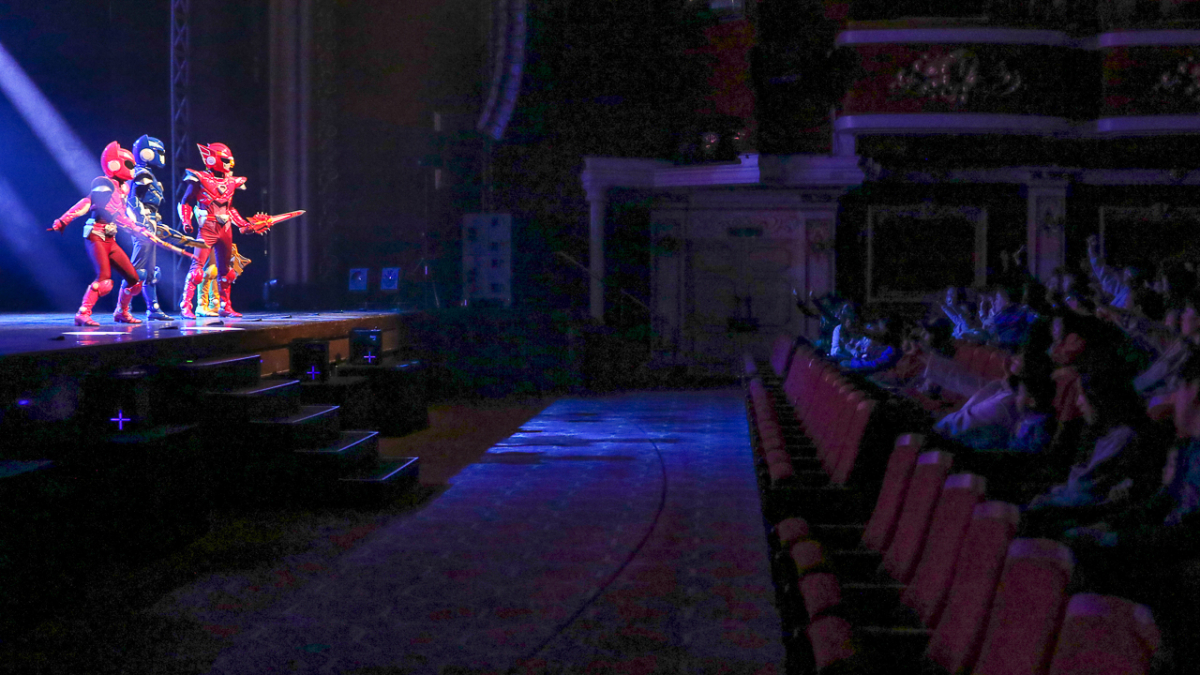 (유진그룹은 공연부문 자회사인 유진엠플러스가 제작한 어린이 뮤지컬 ‘미니특공대 X’에 소방관 가족들을 초청하는 행사를 가졌다. (사진 제공=유진그룹))