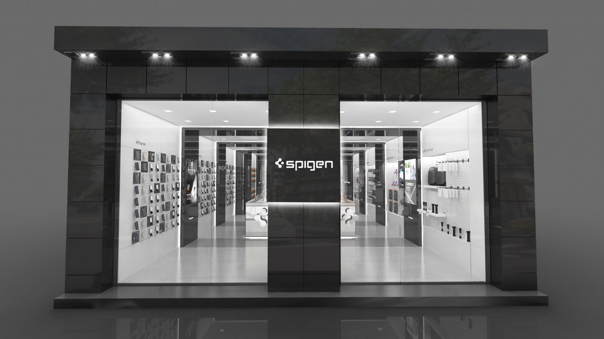 ▲슈피겐코리아의 가로수길 직영점(사진제공=슈피겐코리아)