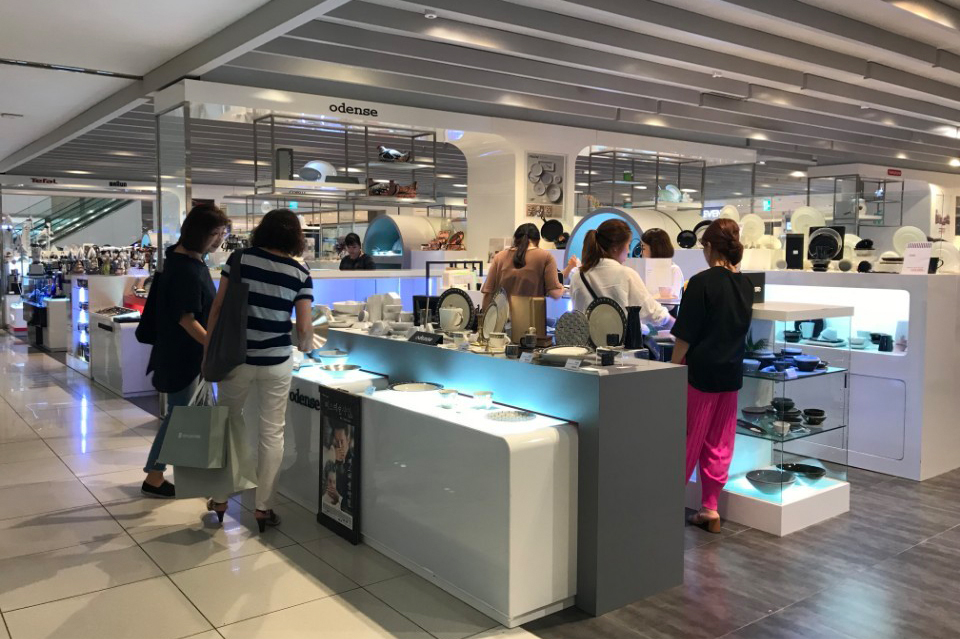 ▲수원 AK플라자 오덴세 매장 모습(CJ ENM)