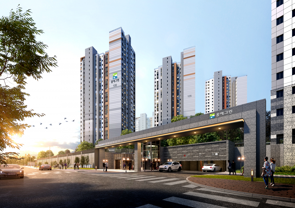 ▲거제 장평 꿈에그린 조감도(사진출처=한화건설)