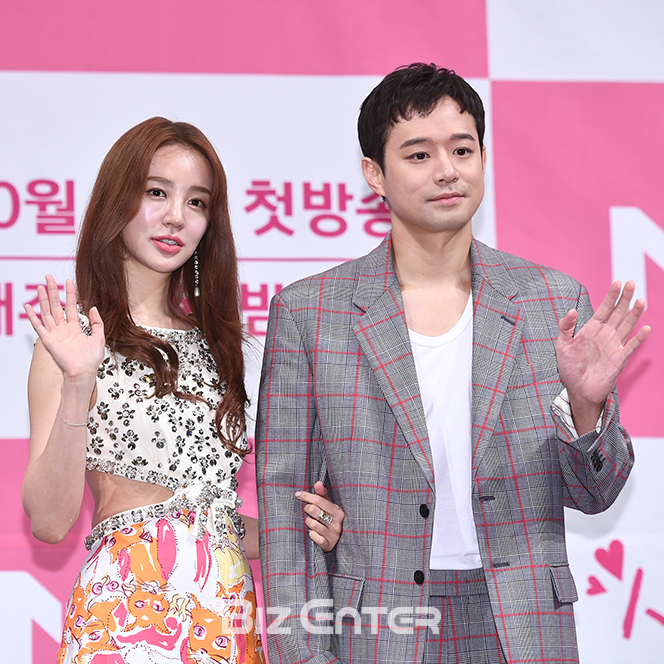 ▲윤은혜, 천정명(사진=고아라 기자 iknow@)