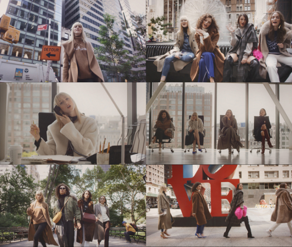▲신세계인터내셔날 여성복 브랜드 보브가 제작한 뮤직비디오 형식 패션 화보 장면.(사진제공=신세계인터내셔날)