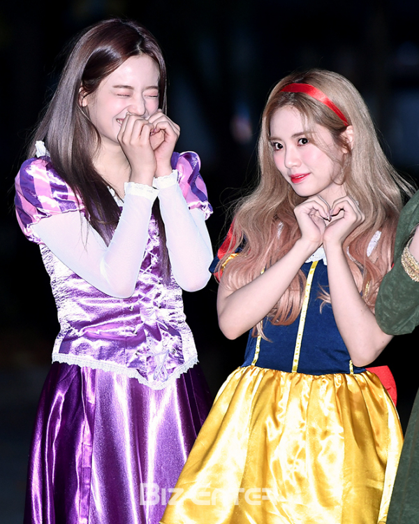 ▲프로미스나인 장규리, 박지원(사진=고아라 기자 iknow@)