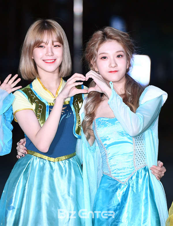 ▲프로미스나인 백지헌, 이서연(사진=고아라 기자 iknow@)