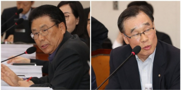 ▲워스트 의원으로 꼽힌 박맹우(사진 왼쪽부터)·김기선 의원.(연합뉴스)