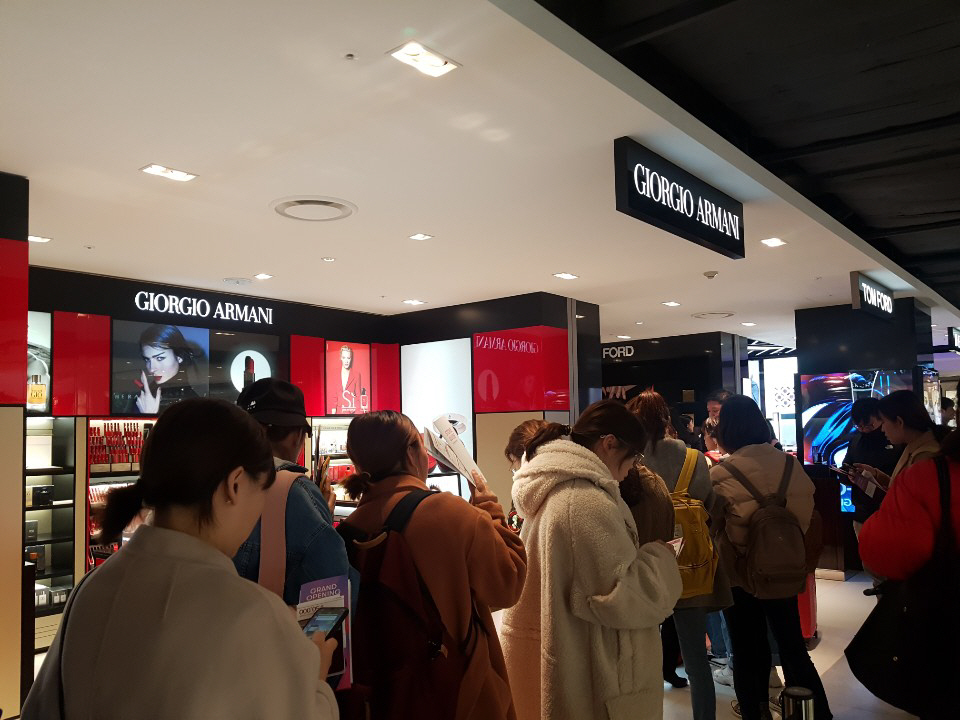 ▲현대백화점면세점은 2016년 12월 면세점 특허를 따낸 이후 2년 가까운 준비기간을 거쳐 1일 무역센터점을 오픈했다. (사진=이꽃들 기자 flowerslee@)