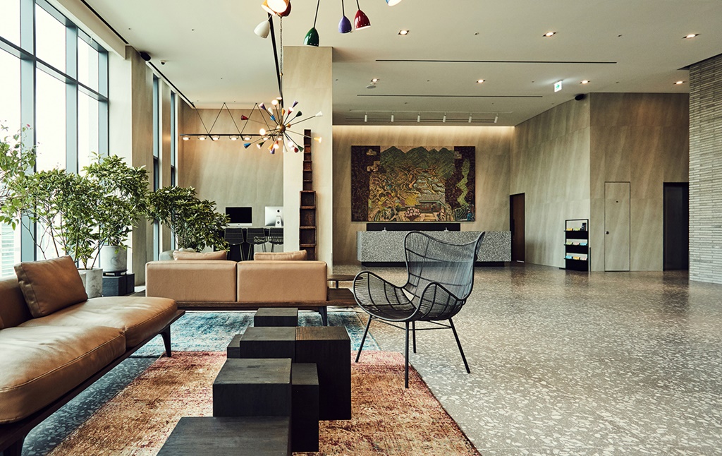 ▲라까사호텔 광명 7층 로비.(사진제공=라까사호텔 광명)