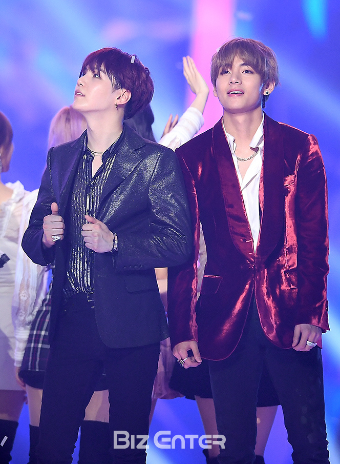 ▲방탄소년단 슈가, 뷔(사진=고아라 기자 iknow@)