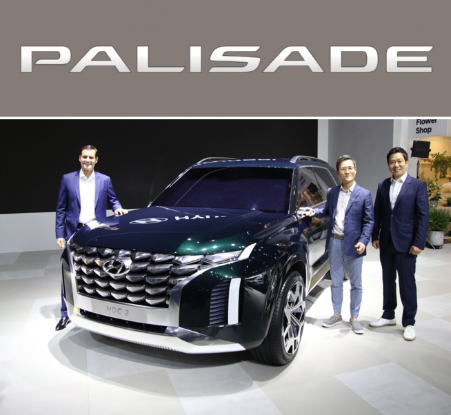 ▲현대차가 팰리세이드를 앞세워 공백상태였던 대형 SUV 시장에 재도전한다. 사진은 팰리세이드의 밑그림이된 HDC-2의 모습. (사진제공=현대차)