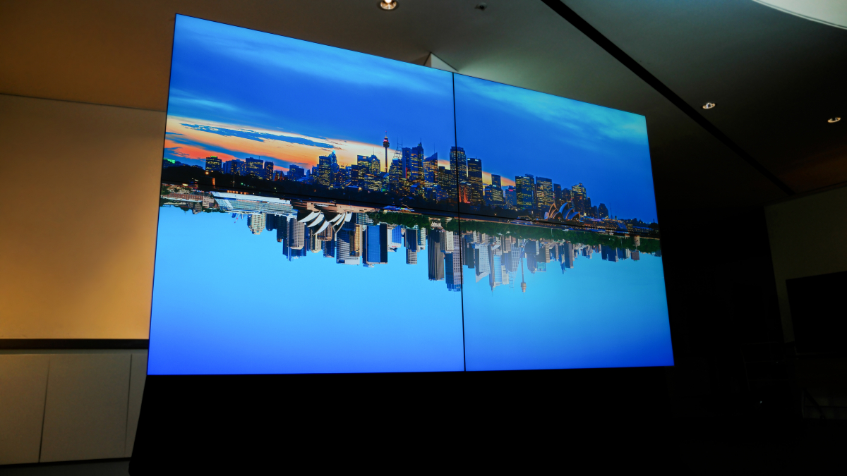 ▲삼성디스플레이가 세계 최초로 UHD 해상도의 65형 비디오월 제품을 출시했다고 12일 밝혔다. (사진제공=삼성디스플레이)