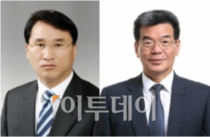 ▲한영석(왼쪽) ·가삼현 현대중공업 사장(공동대표)