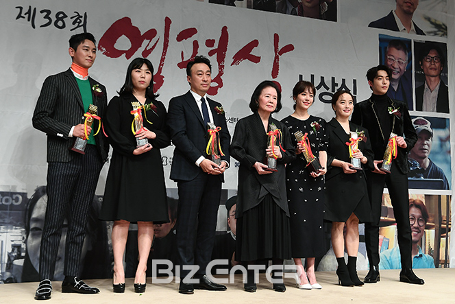 ▲주지훈, 김가희, 이성민, 윤정희, 한지민, 권소현, 남주혁(사진=고아라 기자 iknow@)