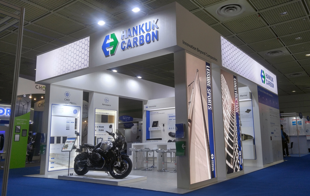 ▲ 한국카본, JEC Asia 전시회서 대량생산을 위한 복합소재 기술 선보여(사진제공=한국카본)