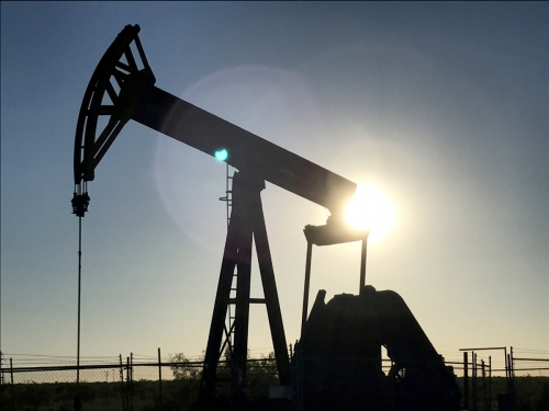▲미국 텍사스주 미들랜드 인근 퍼미언 분지의 석유 펌프. 로이터연합뉴스
