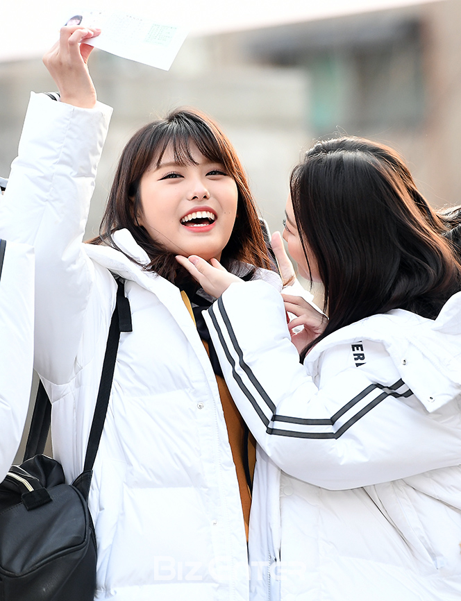 ▲모모랜드 아인, 태하(사진=고아라 기자 iknow@)