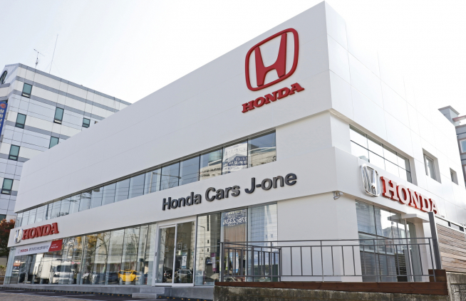 ▲혼다코리아 광주전시장이 전략 거점으로 확장 이전했다. (사진제공=혼다)