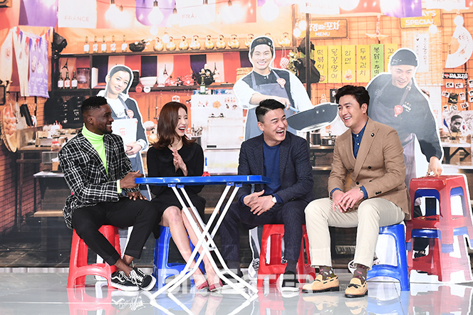 ▲샘오취리, 신세경, 박중훈, 안정환(사진=고아라 기자 iknow@)