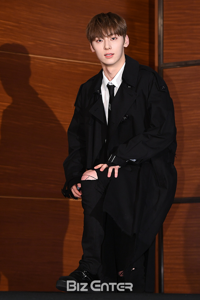 ▲워너원 황민현(사진=고아라 기자 iknow@)