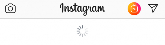 ▲인스타그램 피드 새로고침 시 오류 현상이 지속됐다. 21일 현재는 복구된 상태다. (출처=인스타그램 캡처)