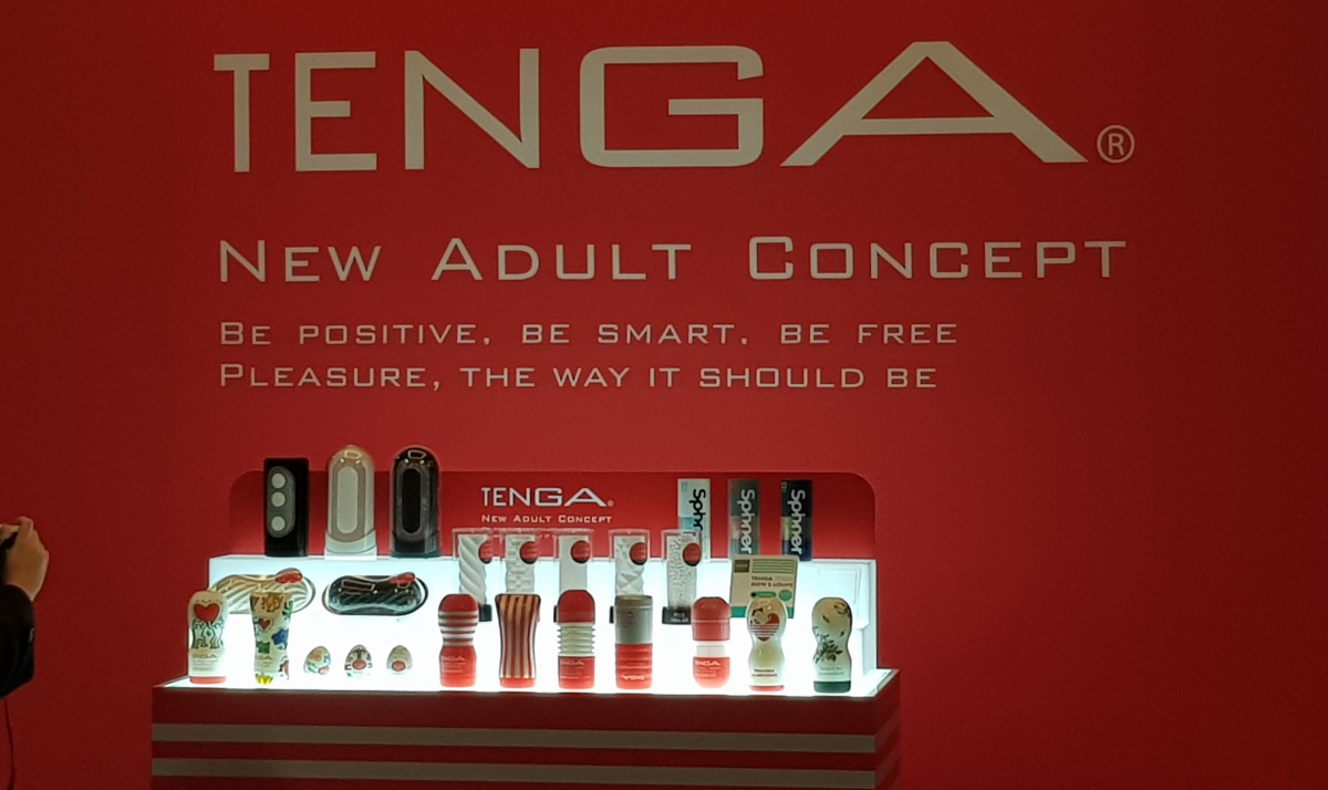 ▲텐가의 제품들 (남주현 기자)