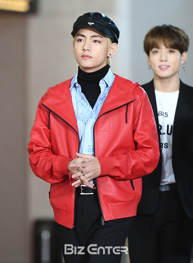 ▲방탄소년단 뷔(사진=고아라 기자 iknow@)